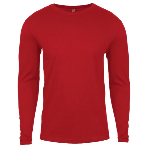 Next Level Apparel Men's Cotton Long-Sleeve Crew Thumbnail